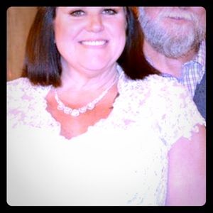 Ivory Lace Wedding Gown (Custom Made)